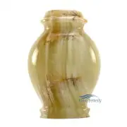 Urne miniature en marbre naturel