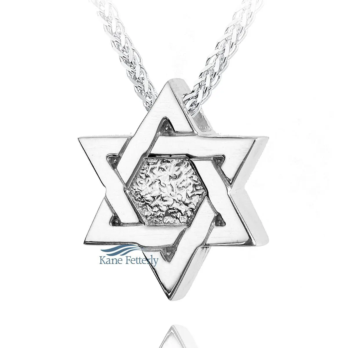 Pendant for ashes Star of David