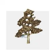 Ornement pour urne en métal arbre