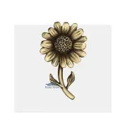 Sunflower ornament