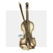 Ornement pour urne violon