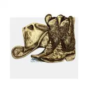 Bottes de cow-boy - ornement pour urne