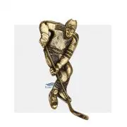 Hockey - ornement en métal pour urne