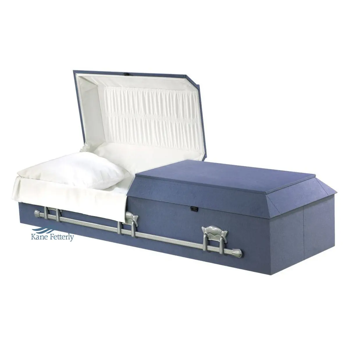 Cercueil recouvert de tissu