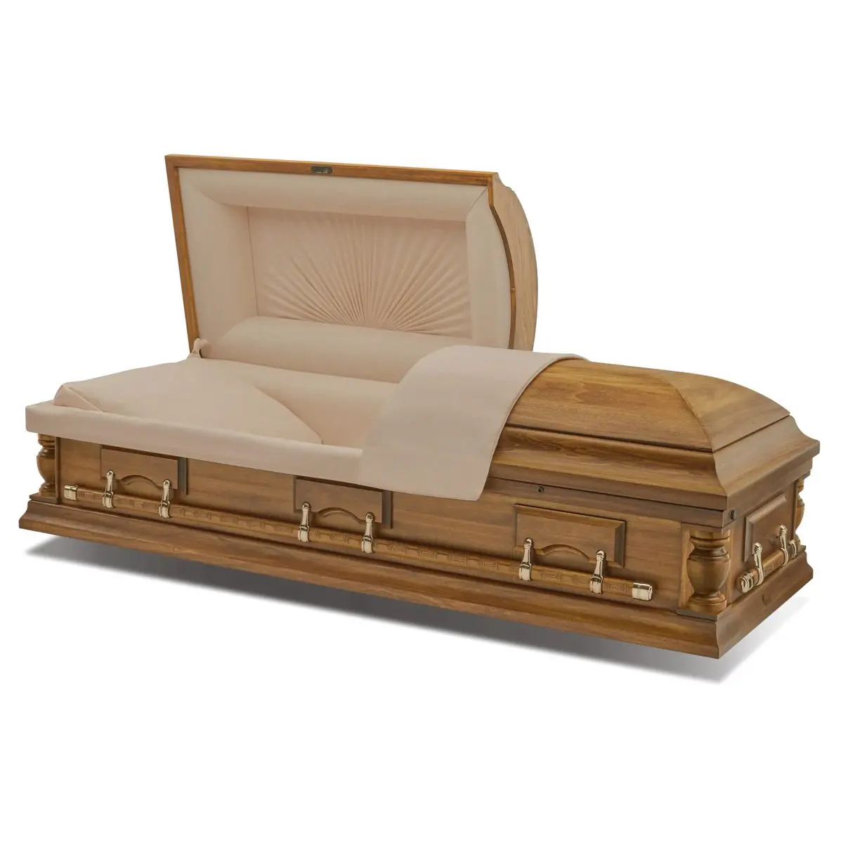 Cercueil en bois franc