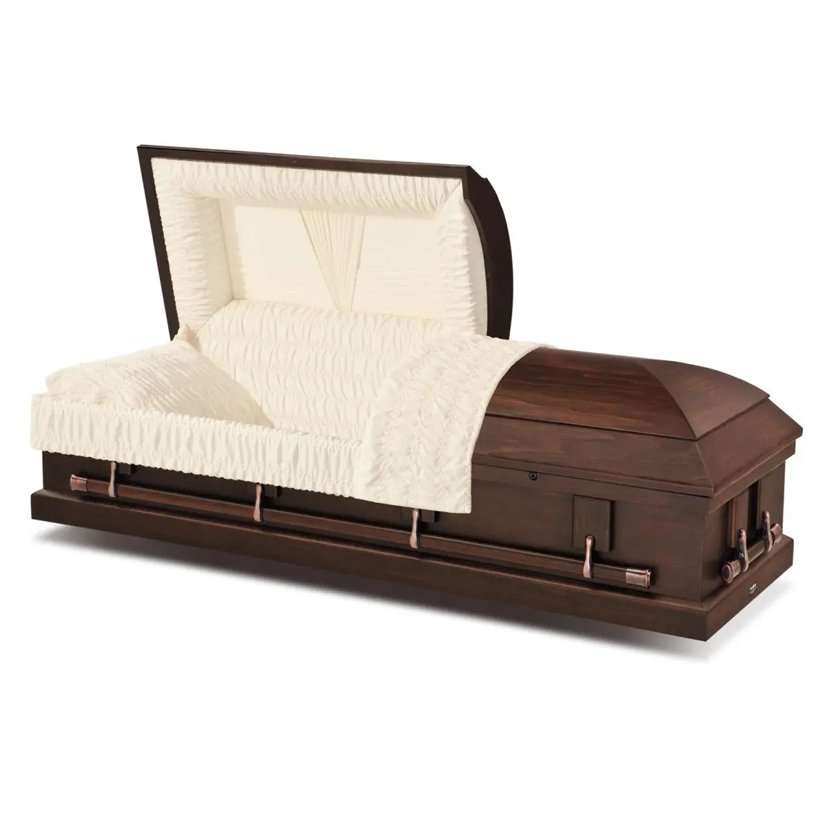 Cercueil en bois franc