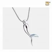 Pendentif cinéraire en forme de corne italienne