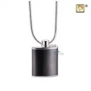 Pendentif pour cendres en forme de flasque