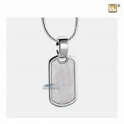 Pendentif pour cendres en forme rectangulaire