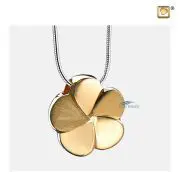 Pendentif pour cendres en forme de fleur