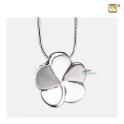 Pendentif pour cendres en forme de fleur