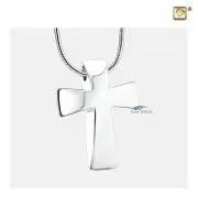 Pendentif pour cendres en forme de croix