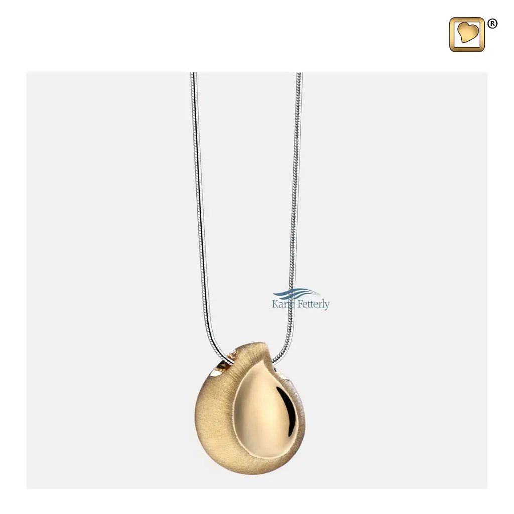 A sterling silver chain is included in the price.