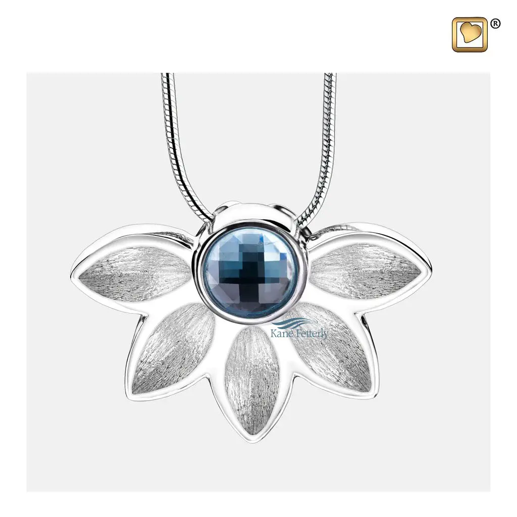 J0308 Pendentif fleur avec cristal de Swarovski®