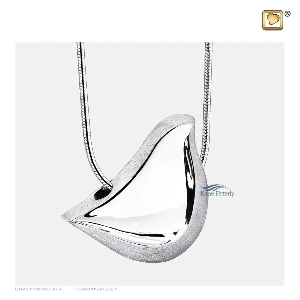 Bird cremation pendant