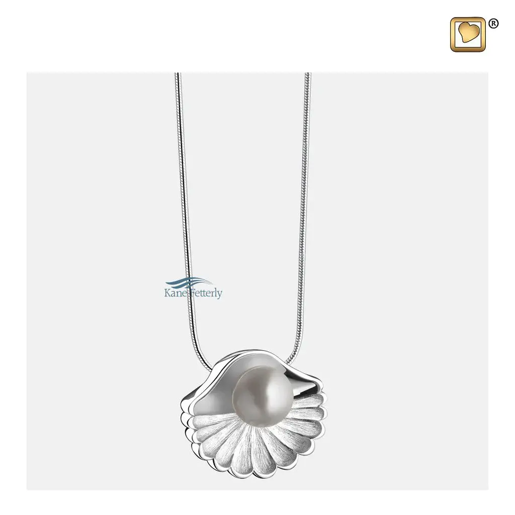 The pendant includes a 20-inch sterling silver chain