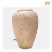 Urne Empreintes de Pas dans le Sable