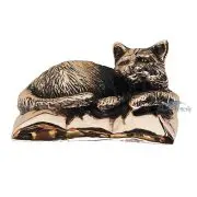 Bronze ornament cat