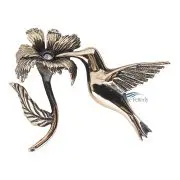 Bronze ornament hummingbird