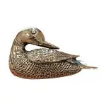 Bronze ornament loon