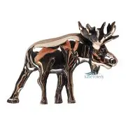 Bronze ornament moose