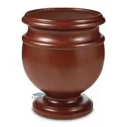 Urne en acajou massif