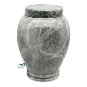 Urne en marbre naturel gris