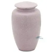 Urne en aluminium rose