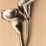 Calla lily bronze ornament