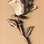 Rose bronze ornament