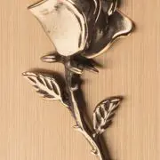 Rose bronze ornament
