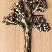 Tree bronze ornament
