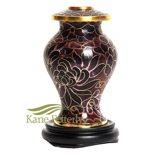 U8596K Urne miniature cloisonné