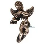 Bronze ornament angel with violin