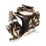 Bronze ornament bouquet of roses