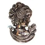 Bronze ornament cameo woman
