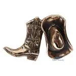 Bronze ornament cowboy