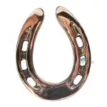 Bronze ornament horseshoe