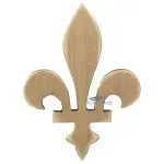 Bronze ornament fleur de lys