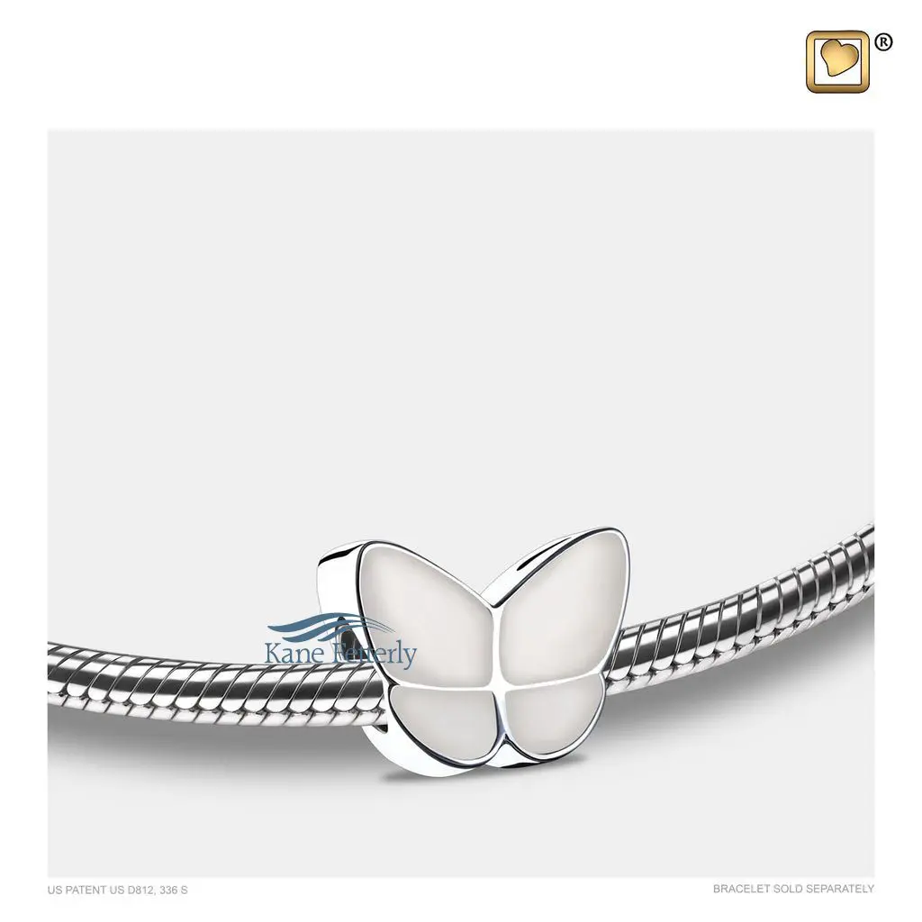Butterfly bead for ashes