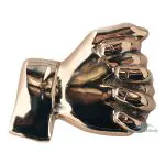 Bronze ornament hands