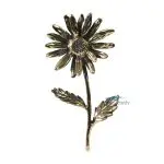 Bronze ornament daisy
