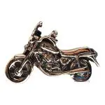 Bronze ornament motorcycle