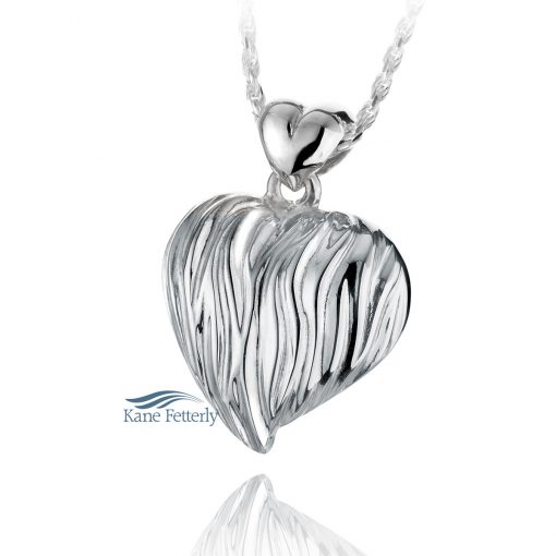J0210 Heart - sterling silver pendant