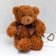 Teddy bear with heart locket