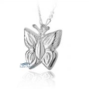 Butterfly - sterling silver pendant