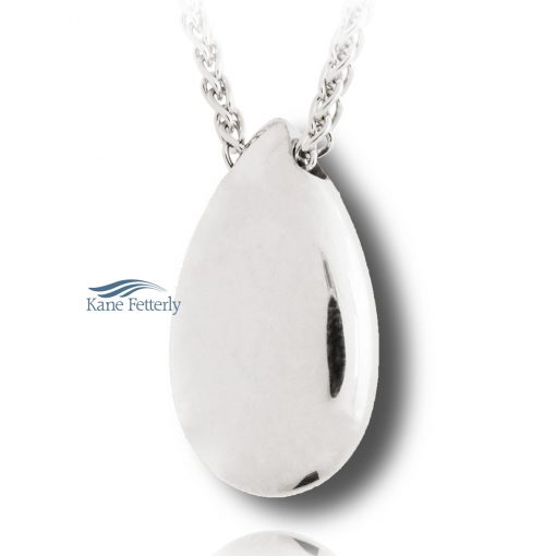 Tear Drop - sterling silver pendant