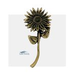 Ornament for urn sunflower
