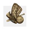 Ornament for urn baseball player