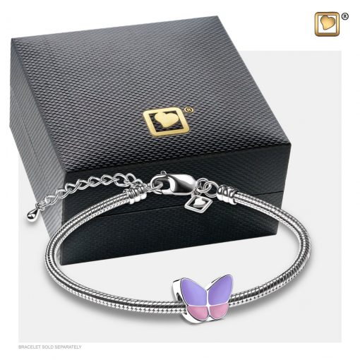 Butterfly bead (shown with bracelet and box)